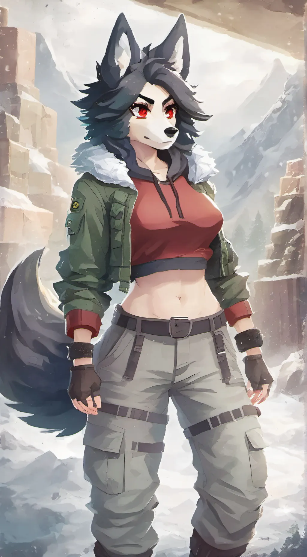 ai character: Lena background