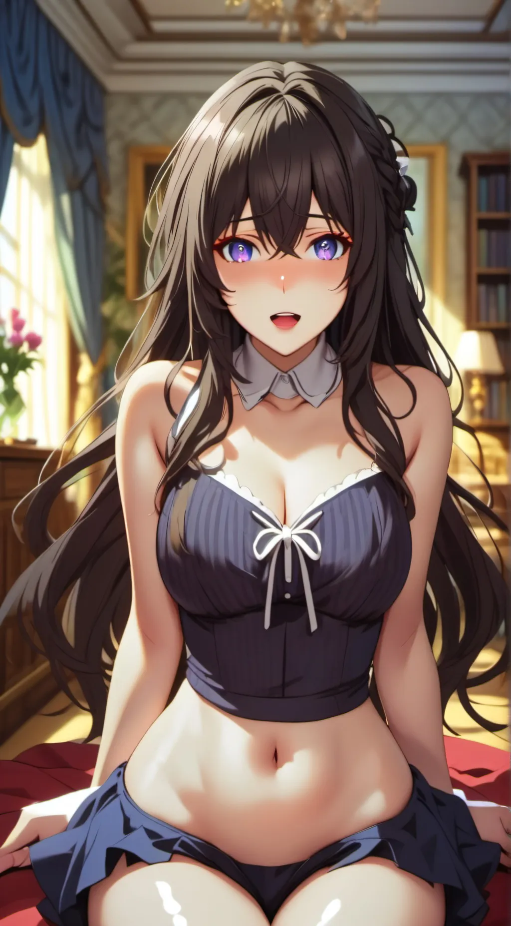 ai character: Lilly background