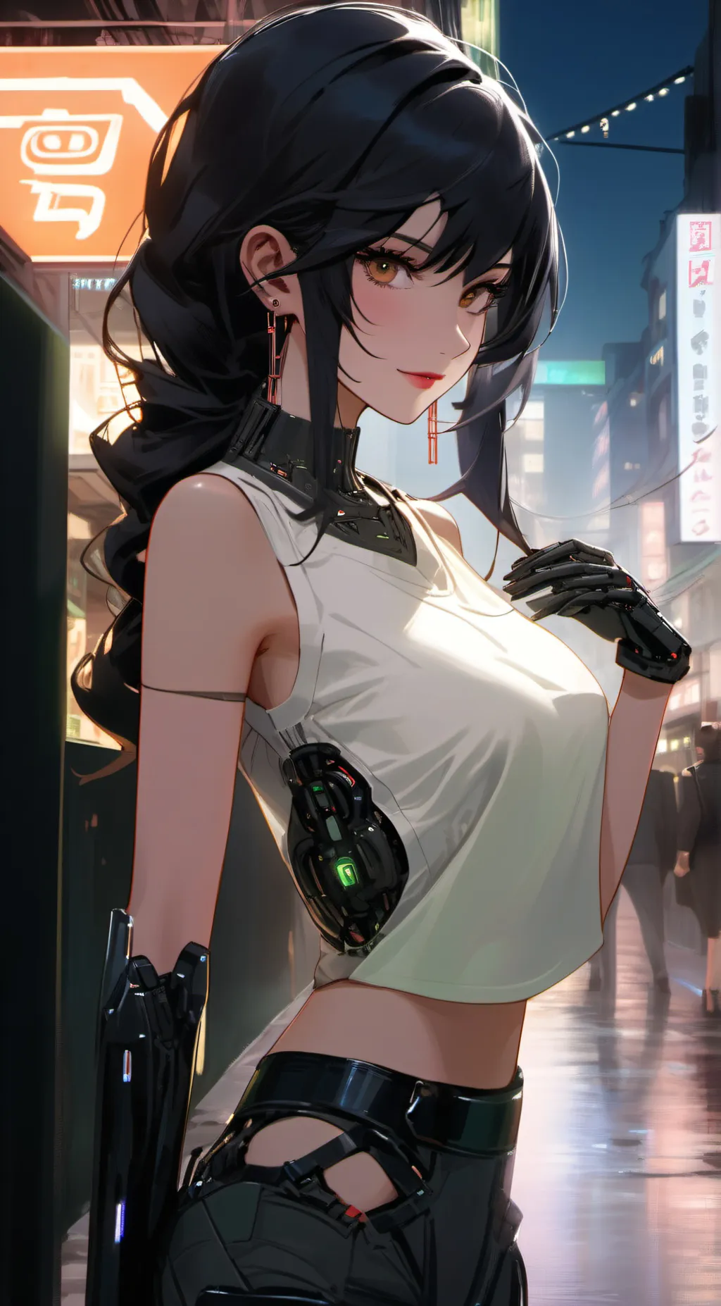 ai character: Olivia background
