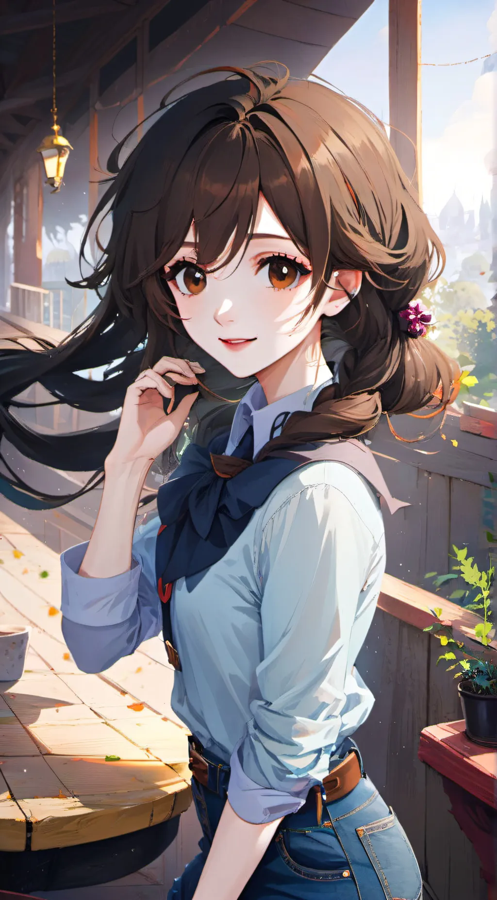 ai character: Corinne background