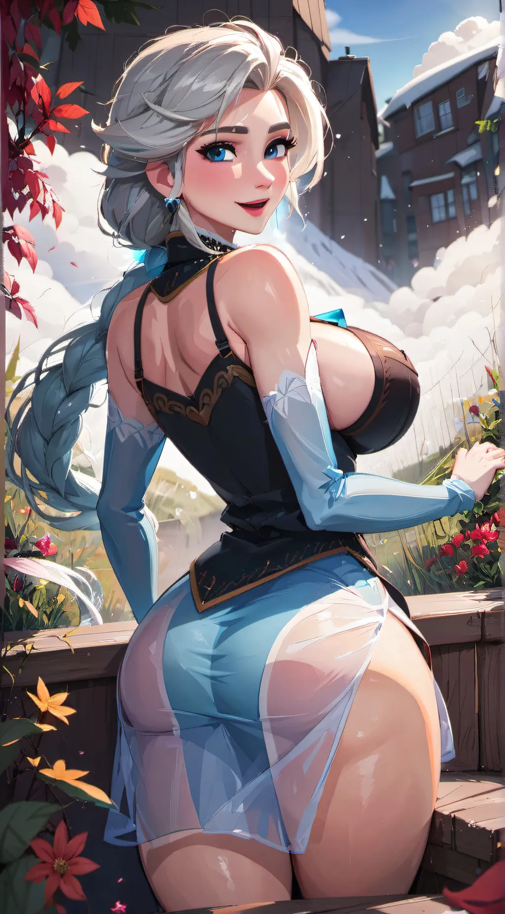 ai character: Elsa background