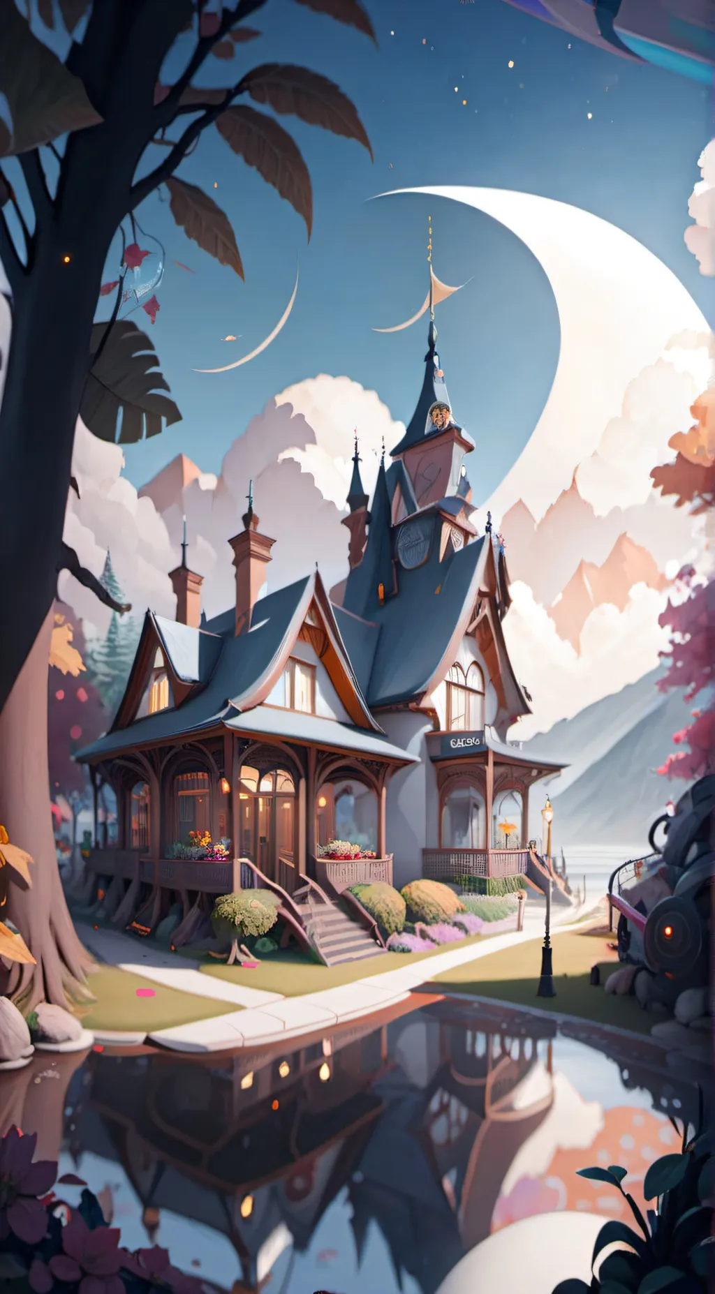 ai character: Dreamland background