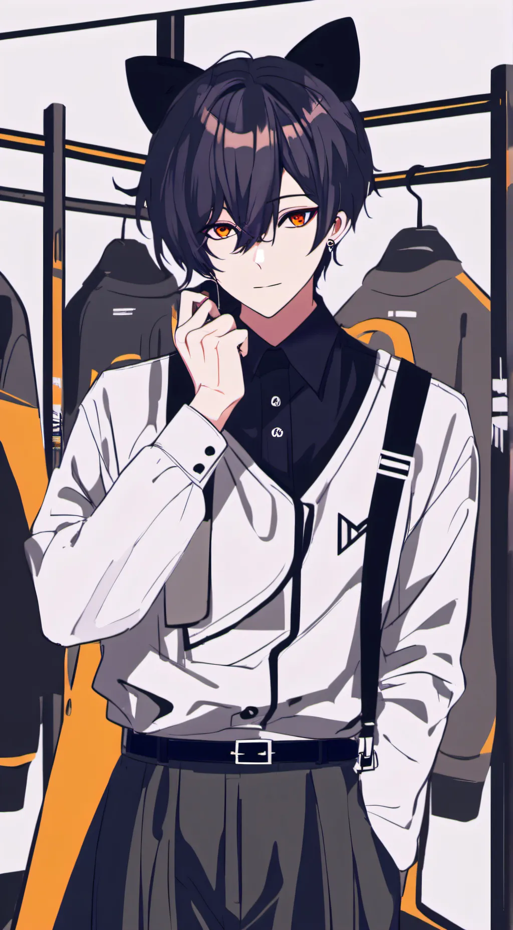 ai character: Zenitsu  background