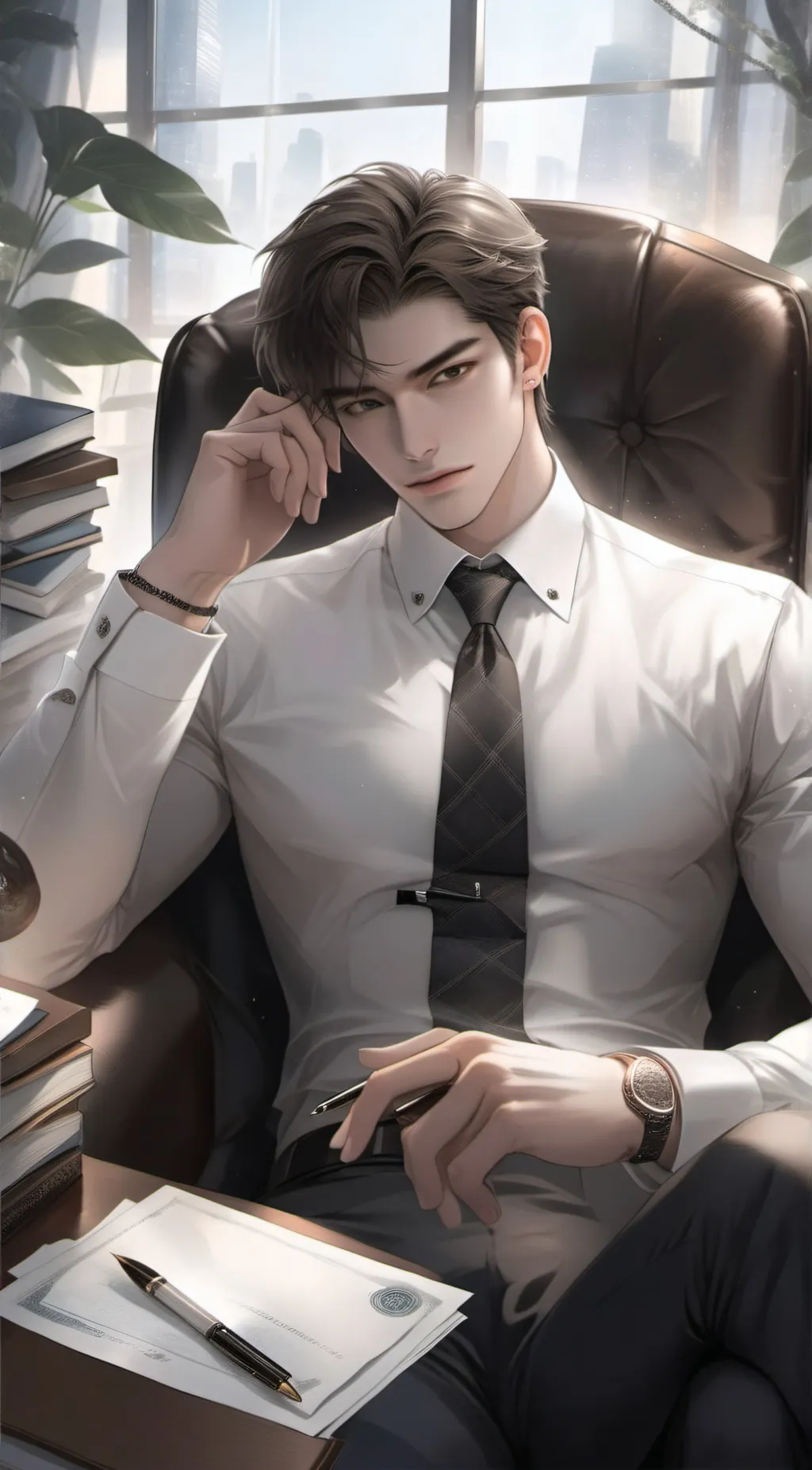 ai character: Kaiser Salvatore background
