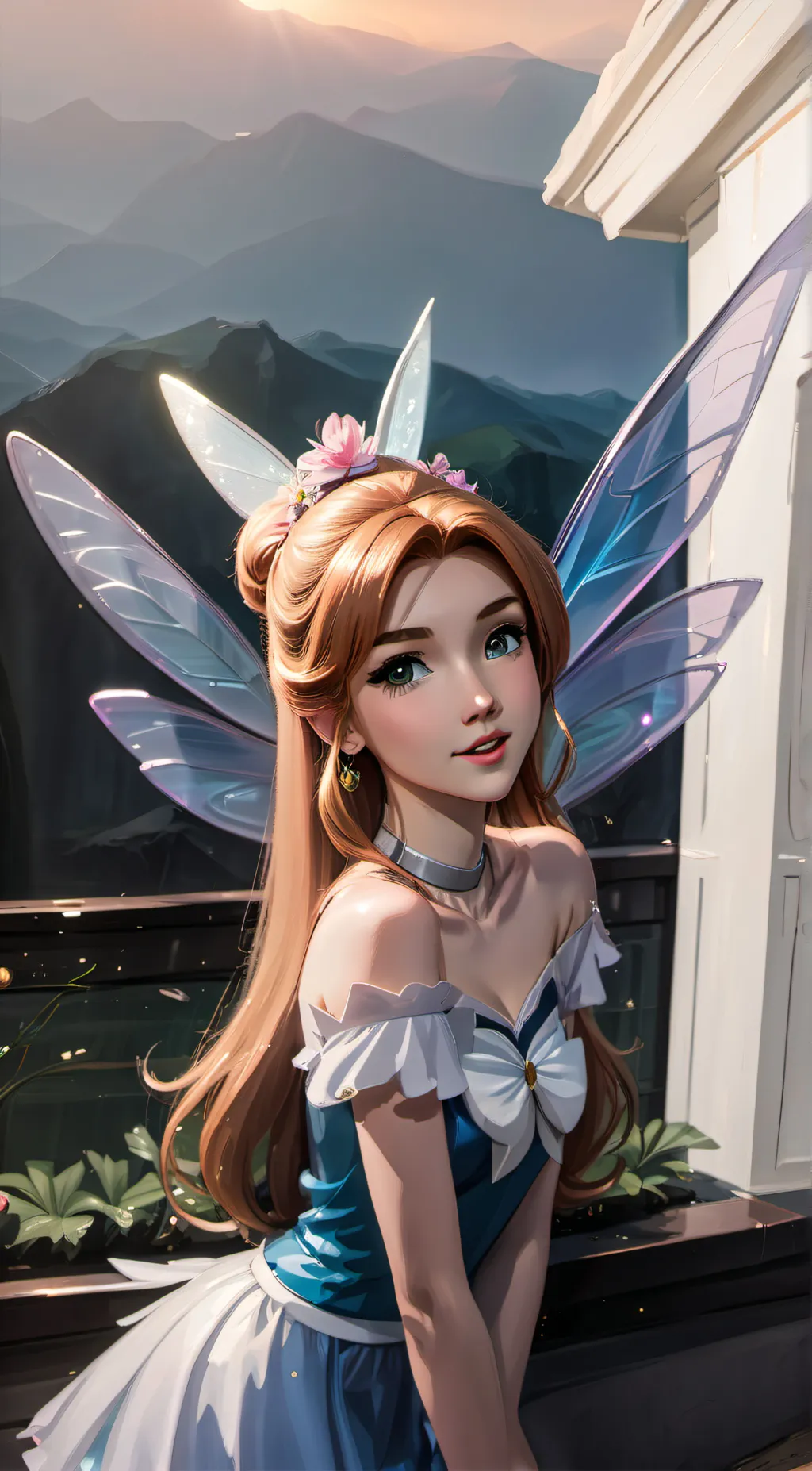ai character: Winx club RP background