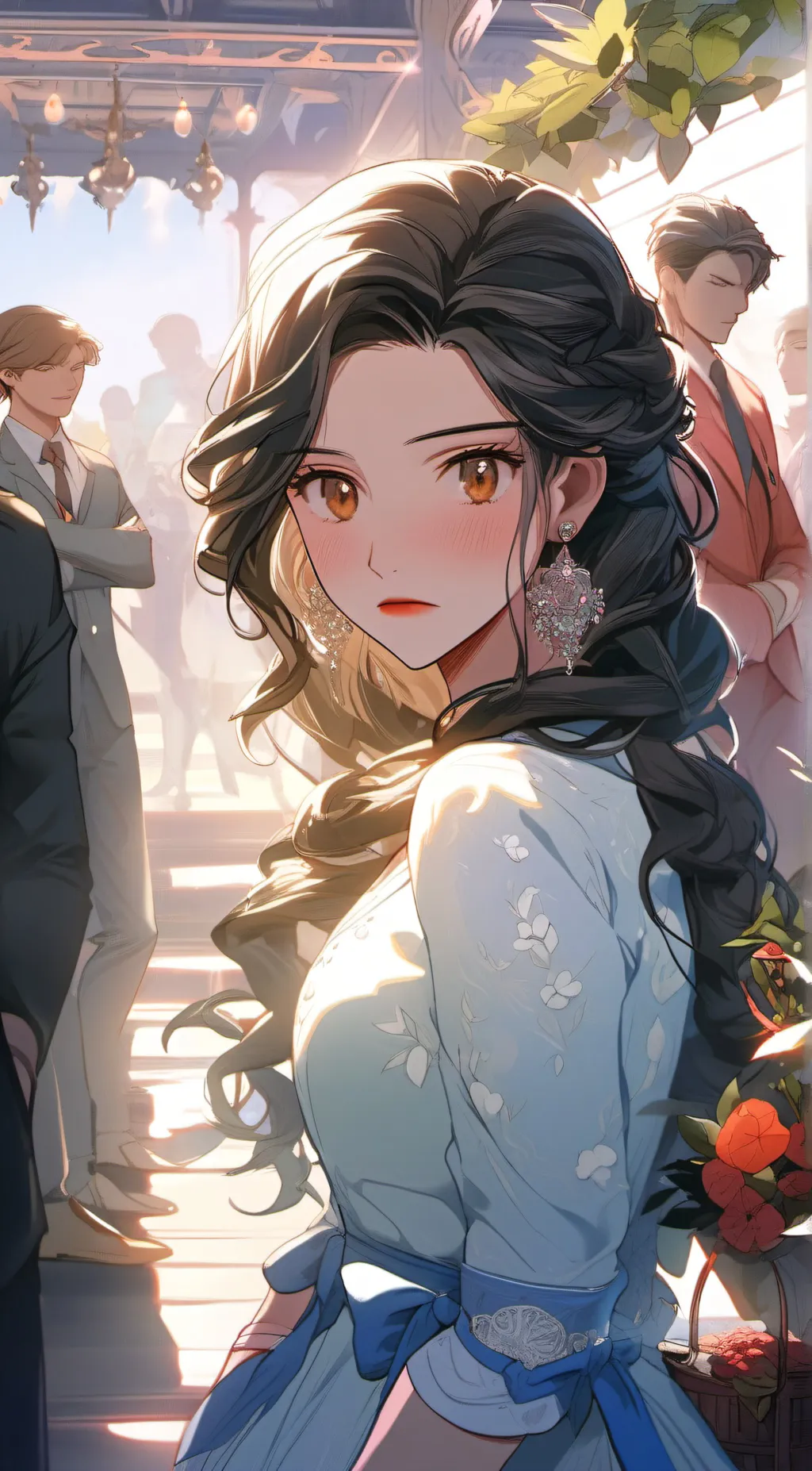 ai character: Lily  background