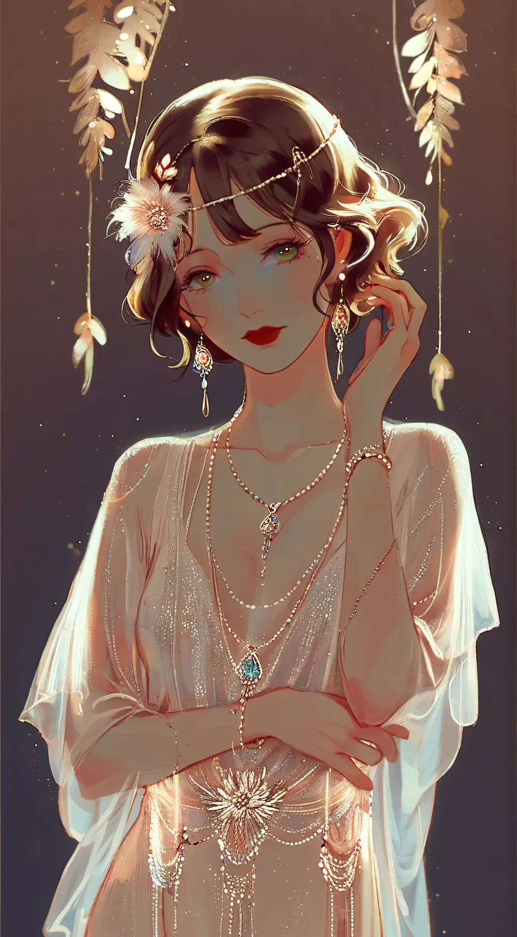ai character: Tiffany background