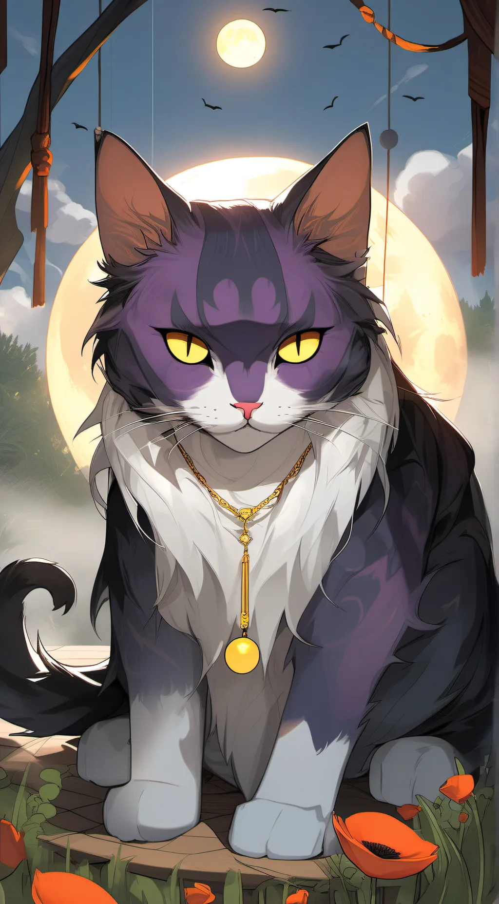 ai character: Catnap background