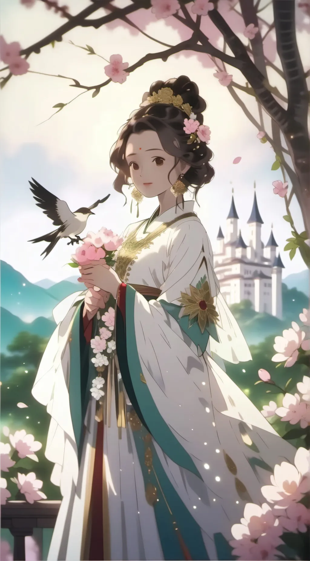 ai character: ariana background
