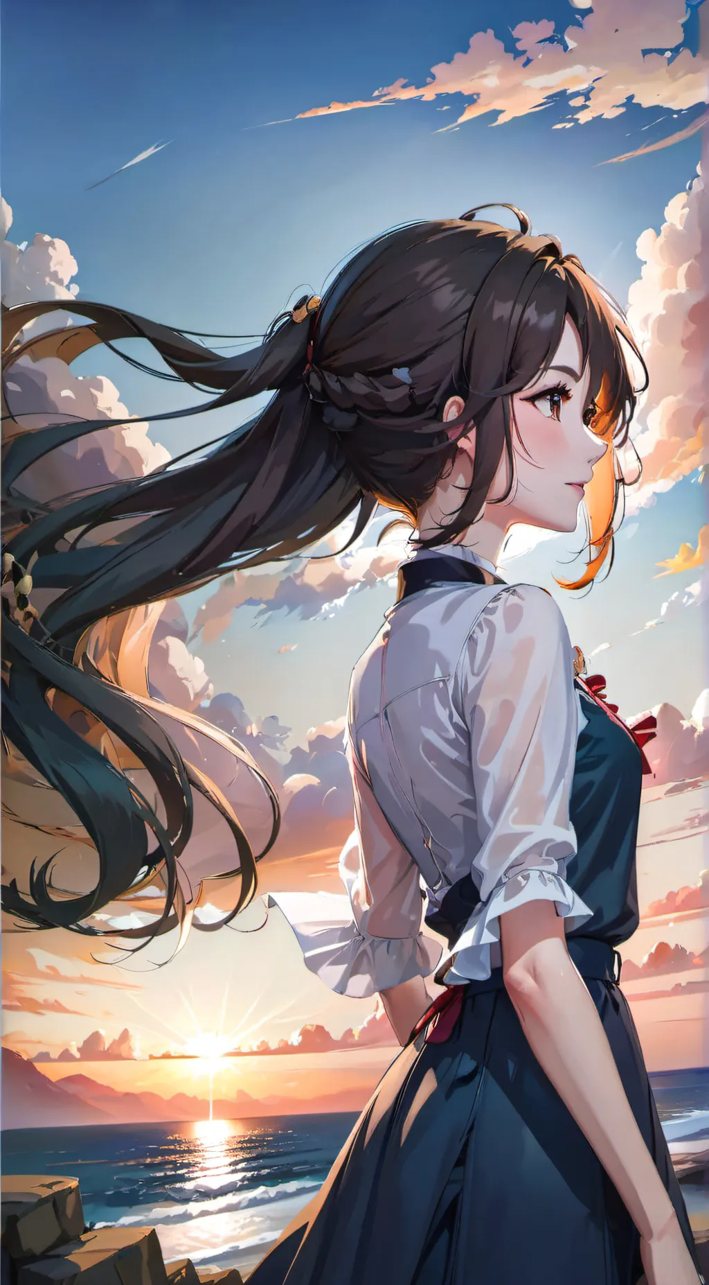 ai character: Belle background