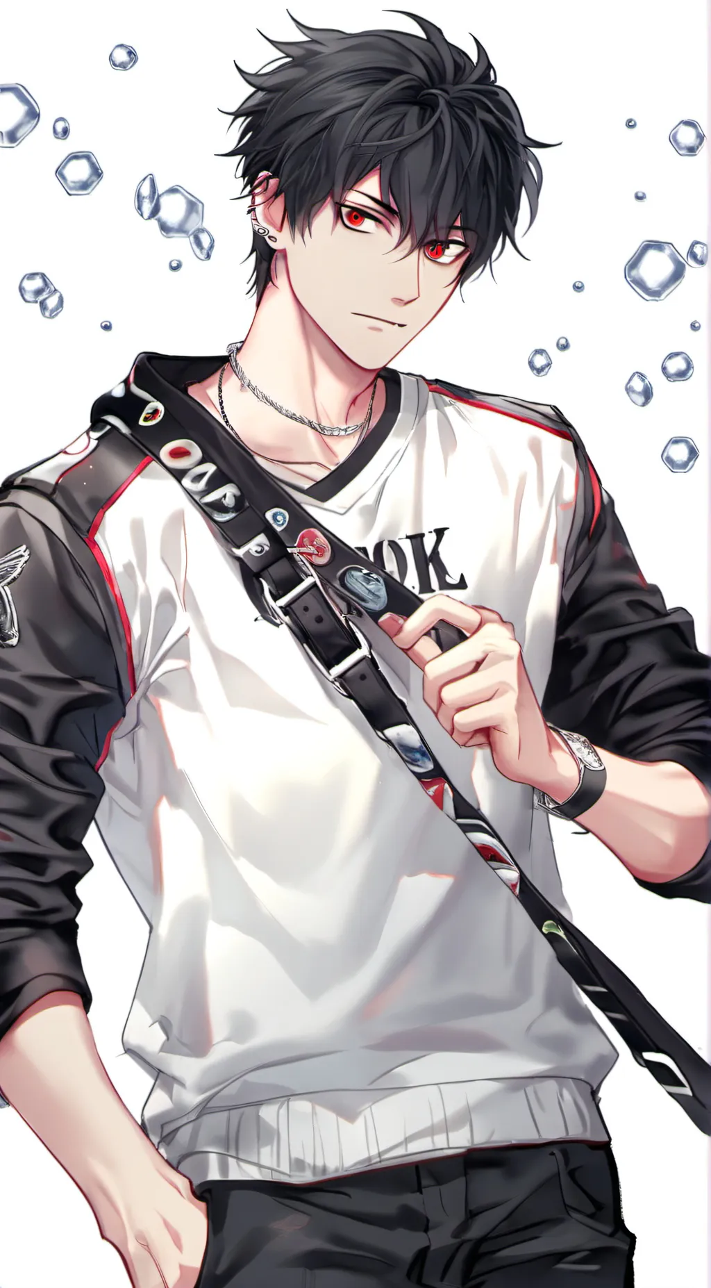 ai character: damien  background