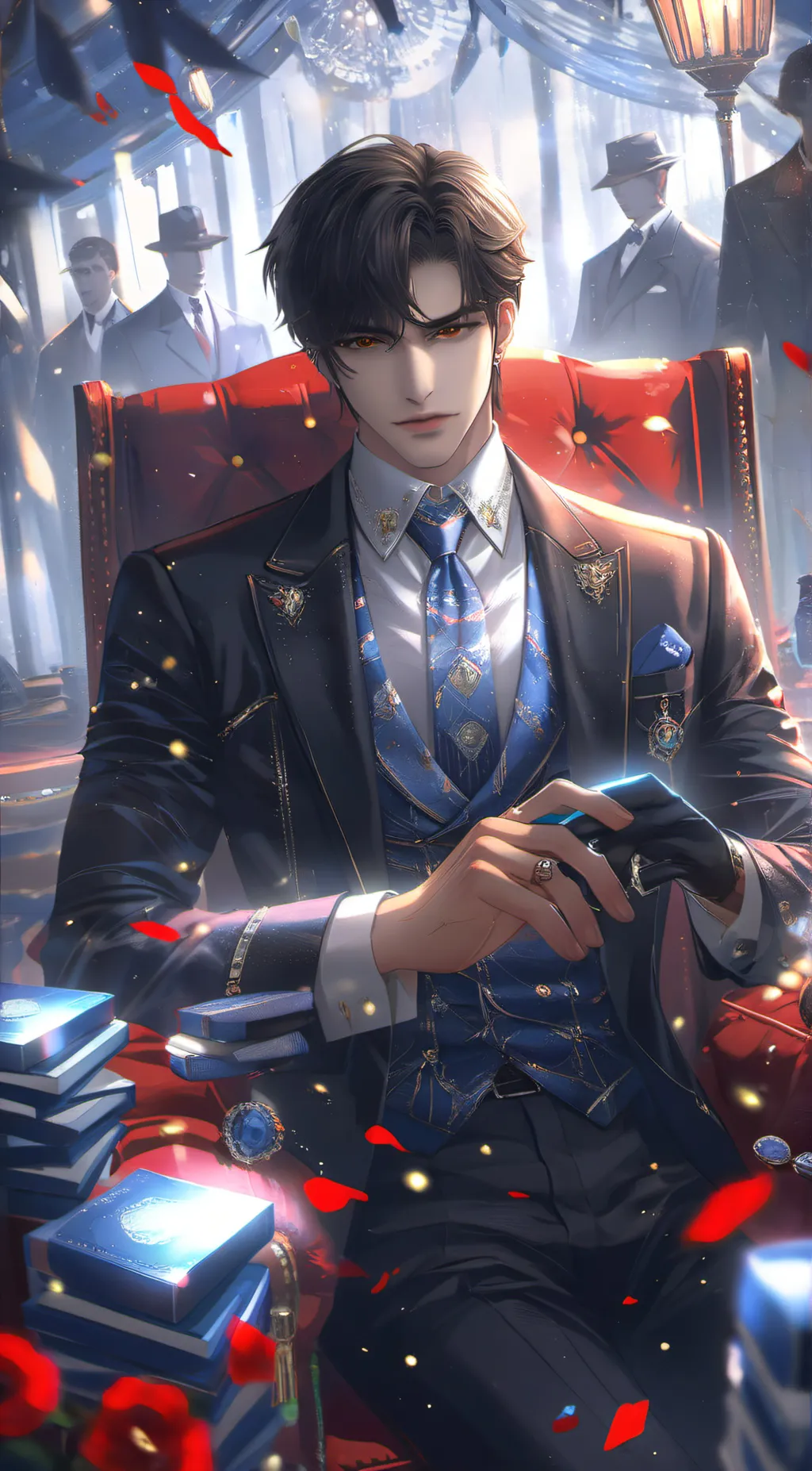 ai character: Michael  background