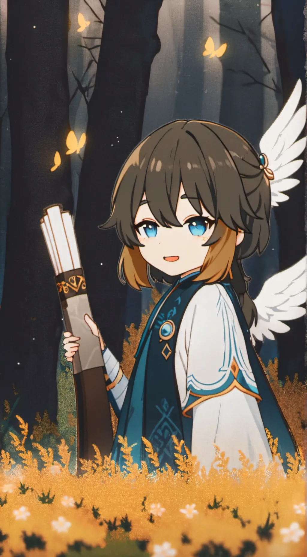 ai character: Iris background