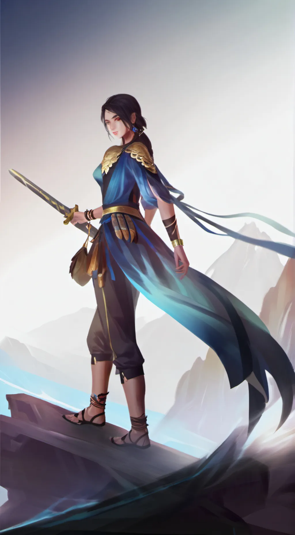 ai character: Evelyn background