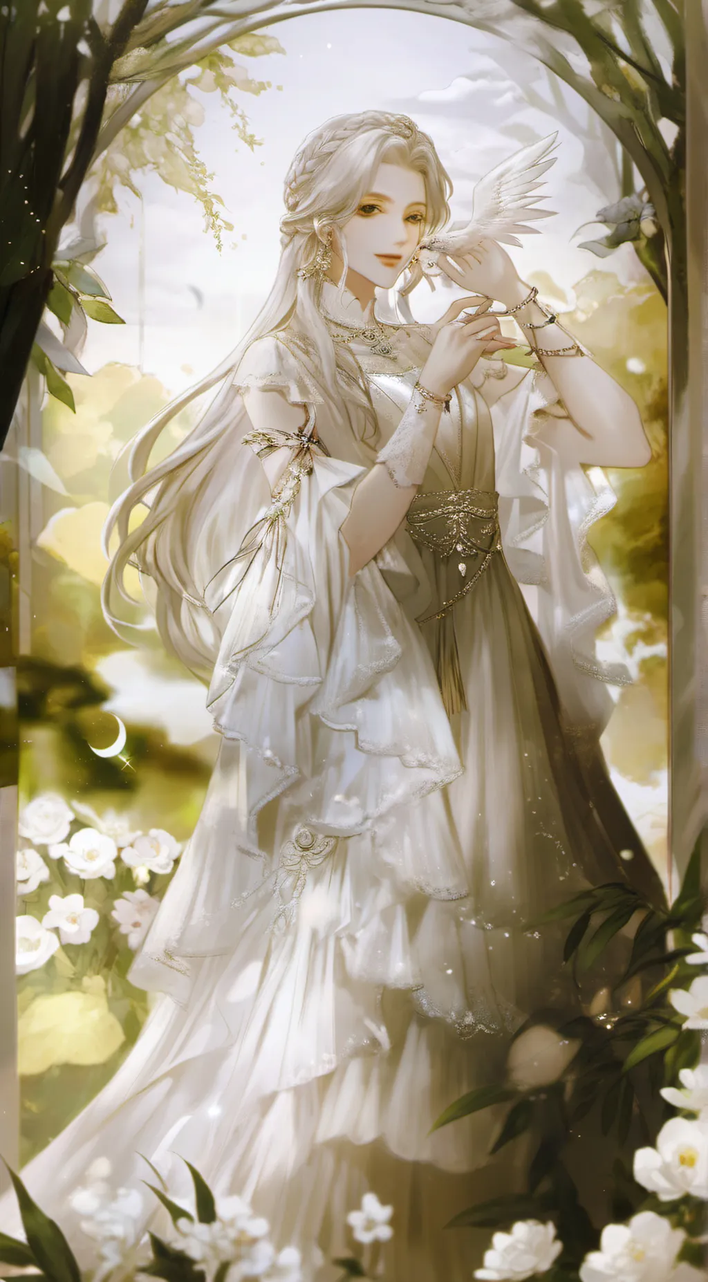 ai character: Mary  background