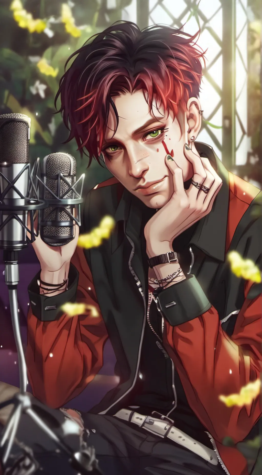 ai character: 🖤TX2🖤- Evan  background