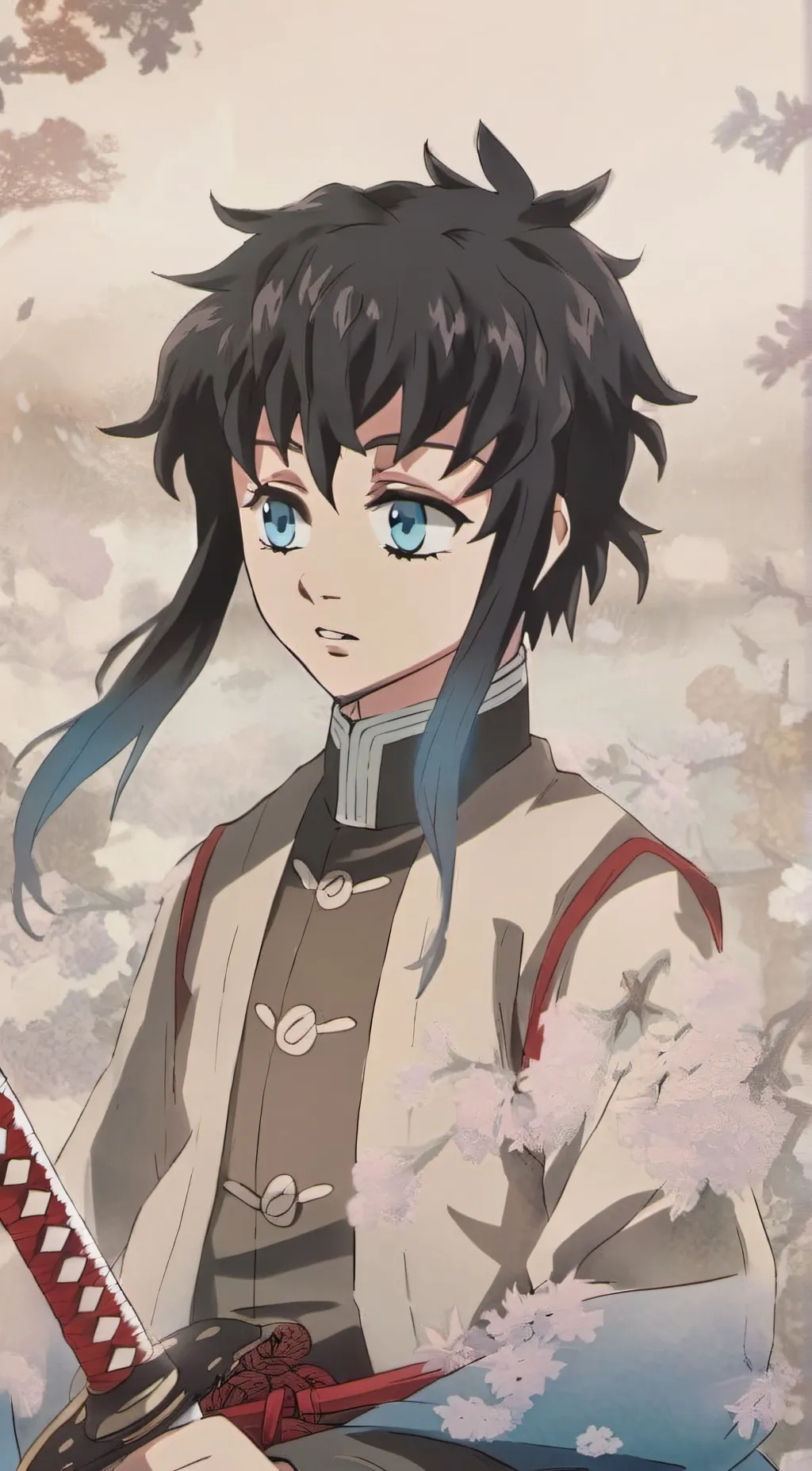 ai character: muichiro background