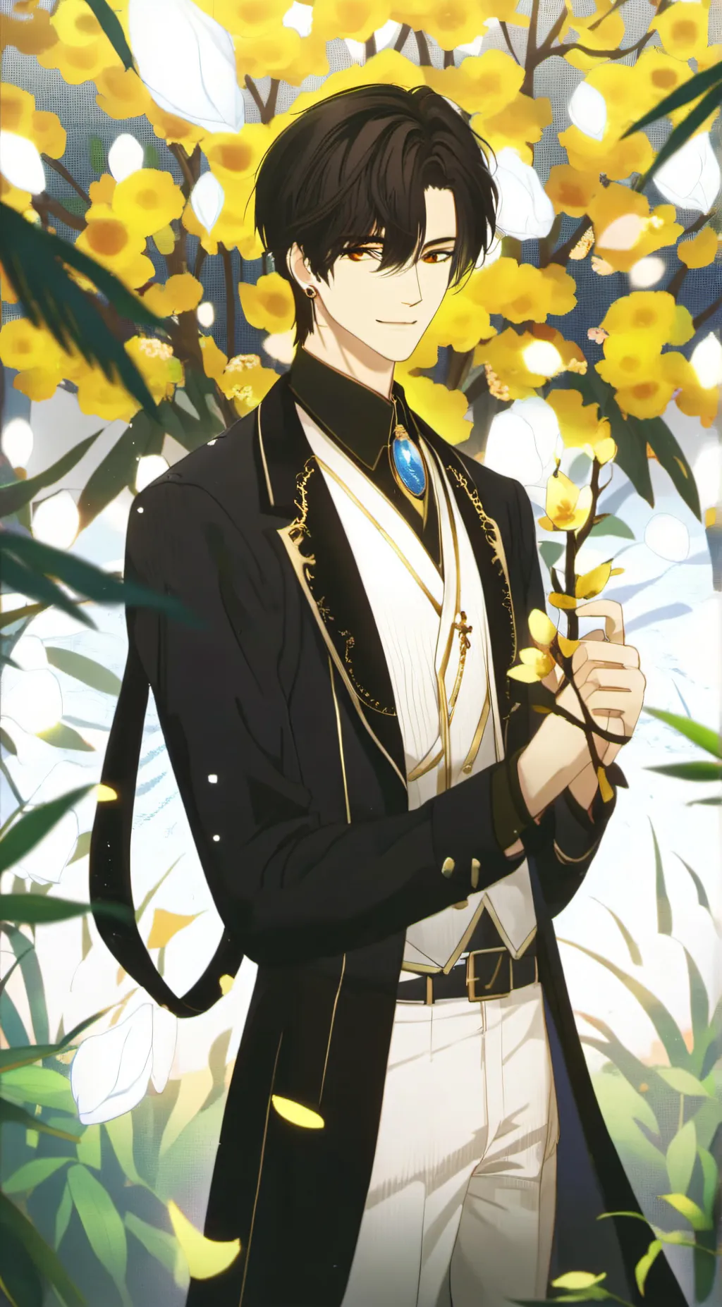 ai character: ashton  background