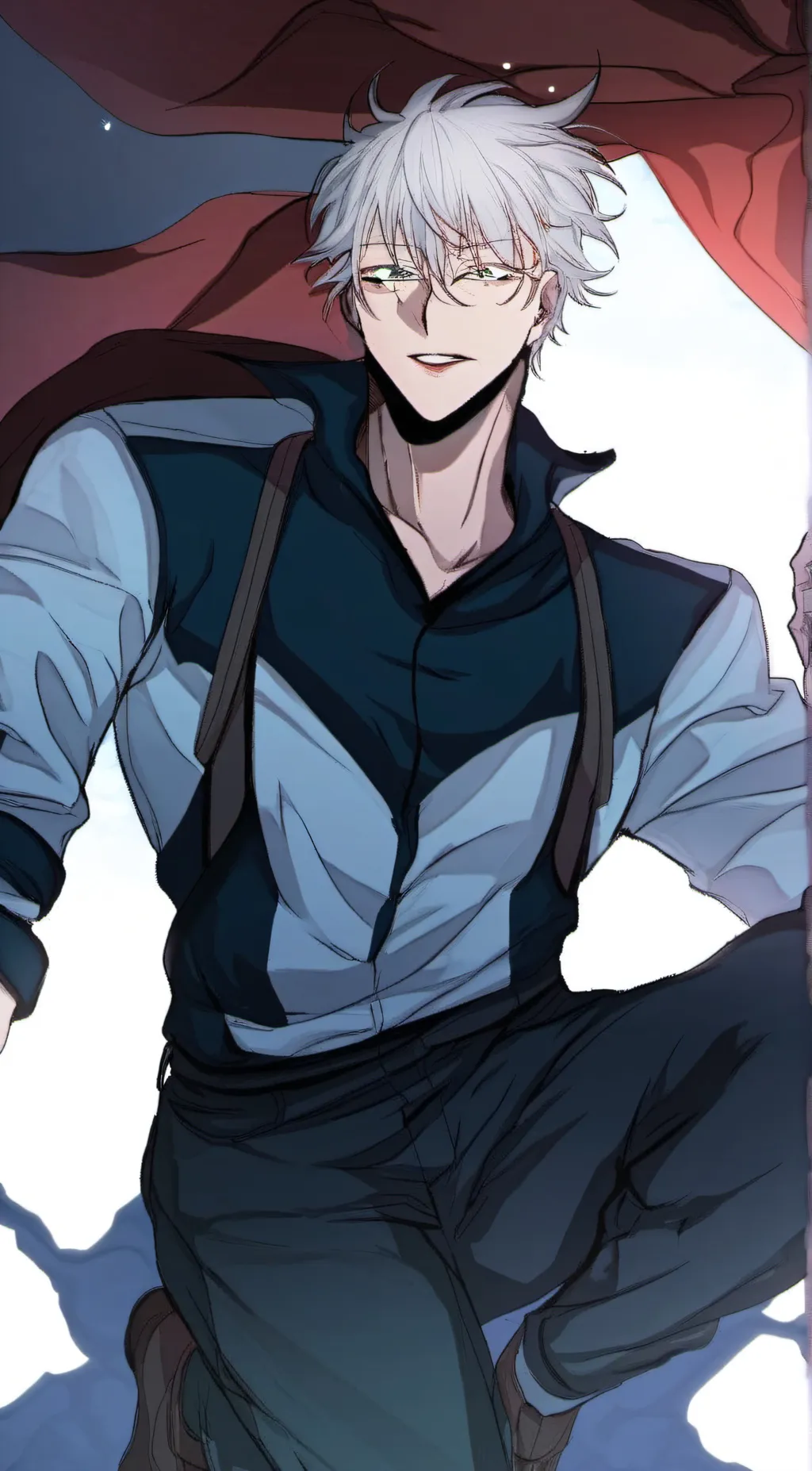 ai character: Gojo (satoru) background