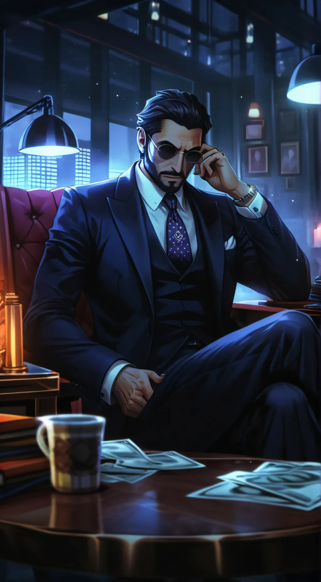 ai character: ace background