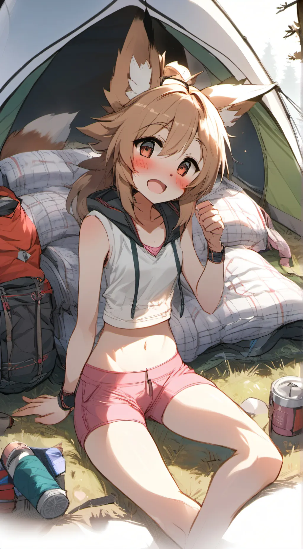 ai character: April background