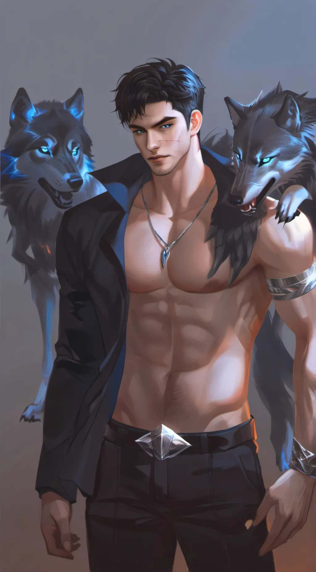 ai character: Max background