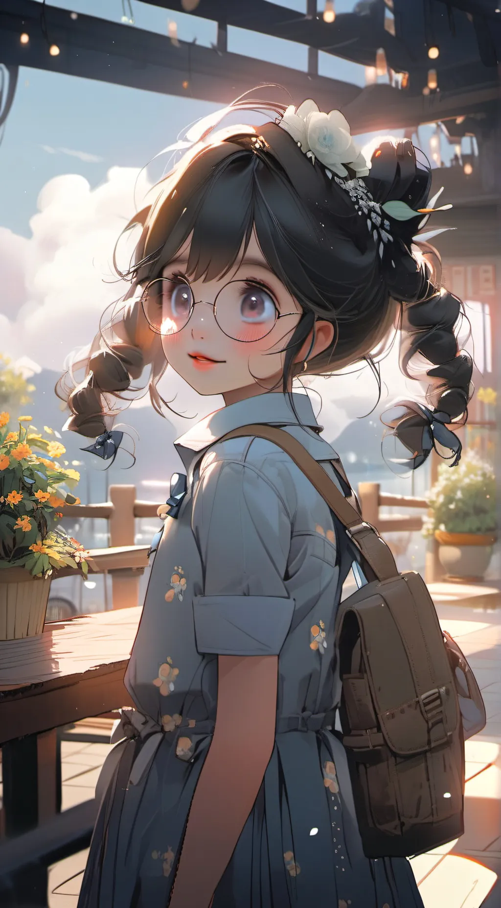 ai character: Zoey background