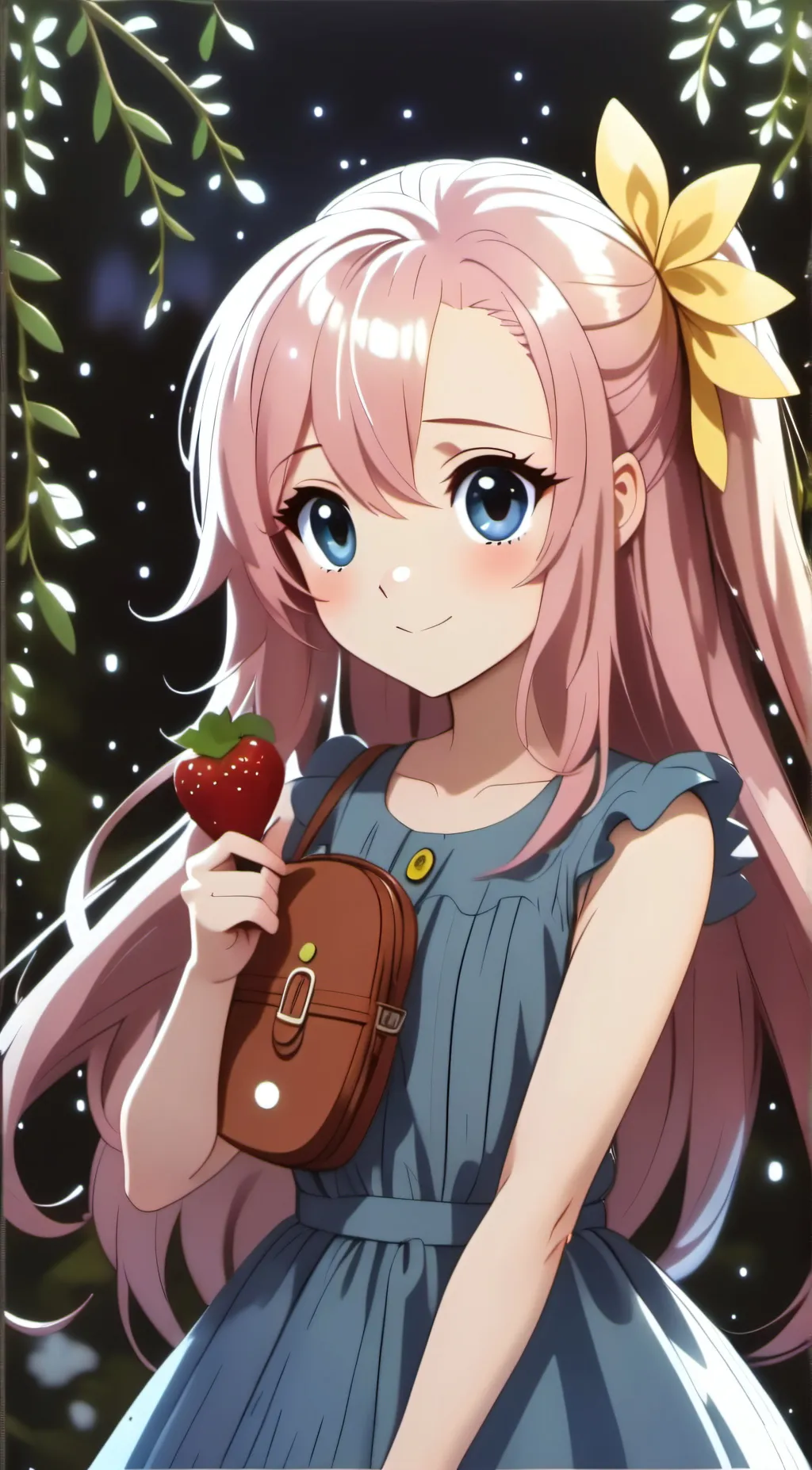 ai character: Fluttershy  background