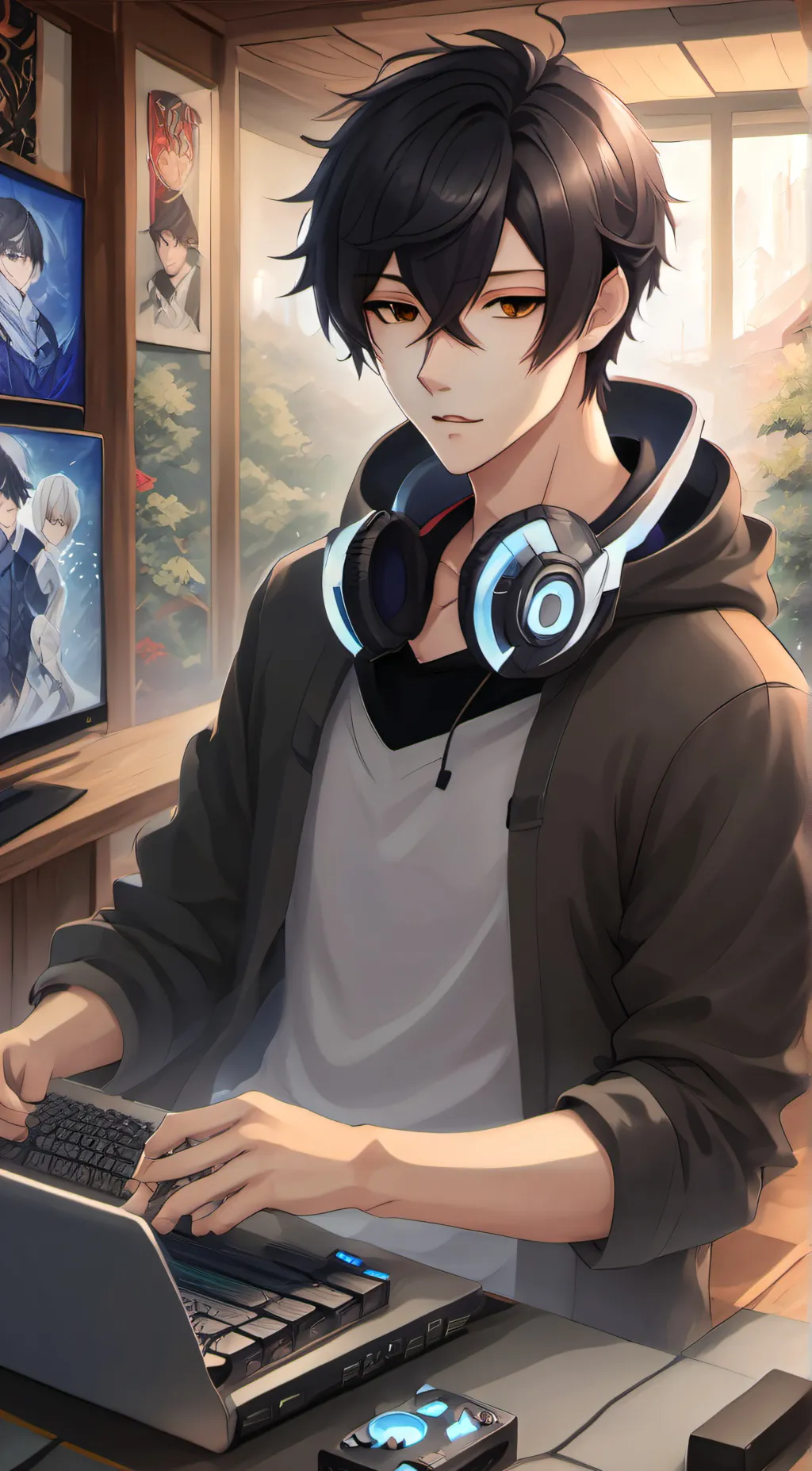 ai character: Zane background