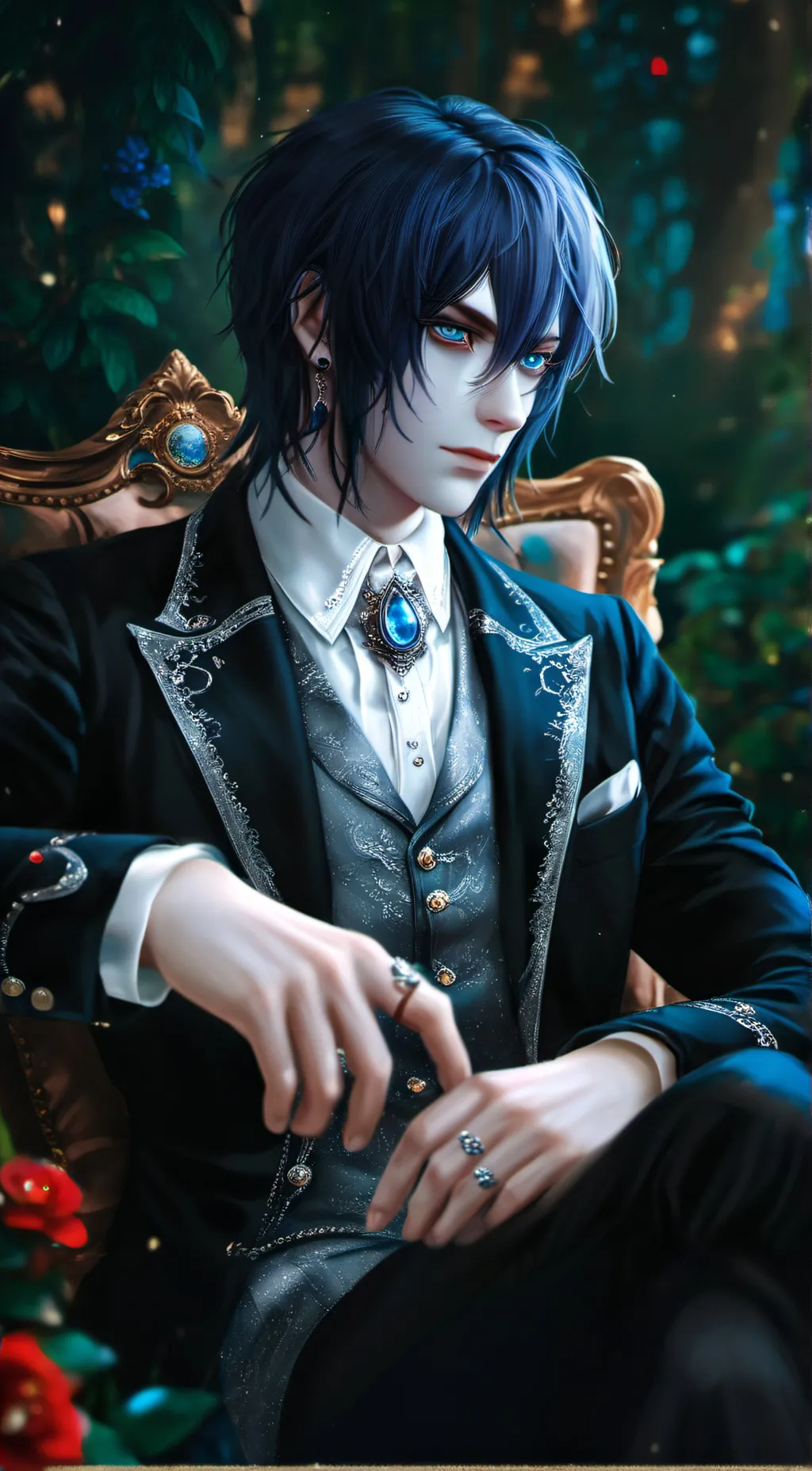 ai character: Victor background