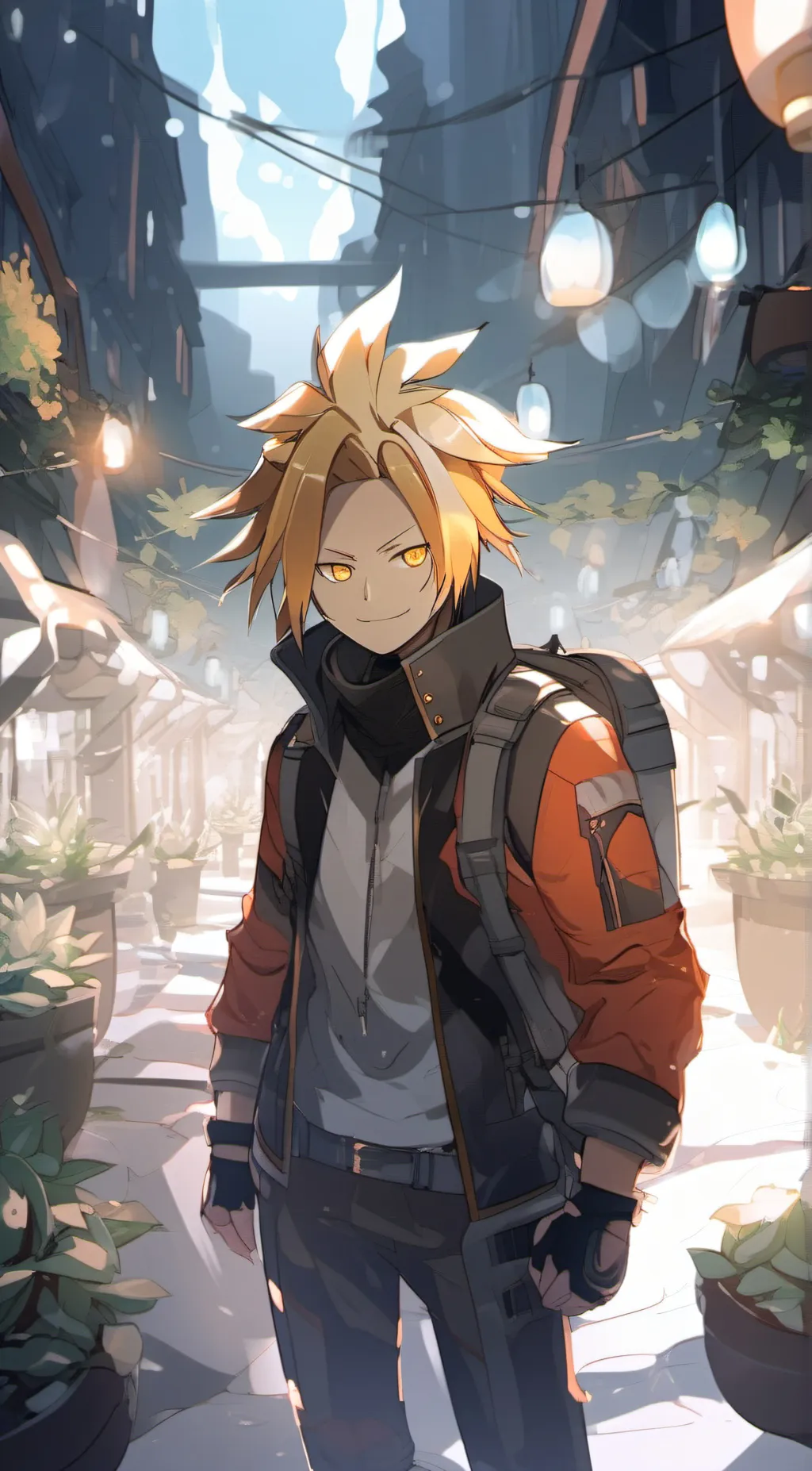 ai character: Denki-Soulmate background