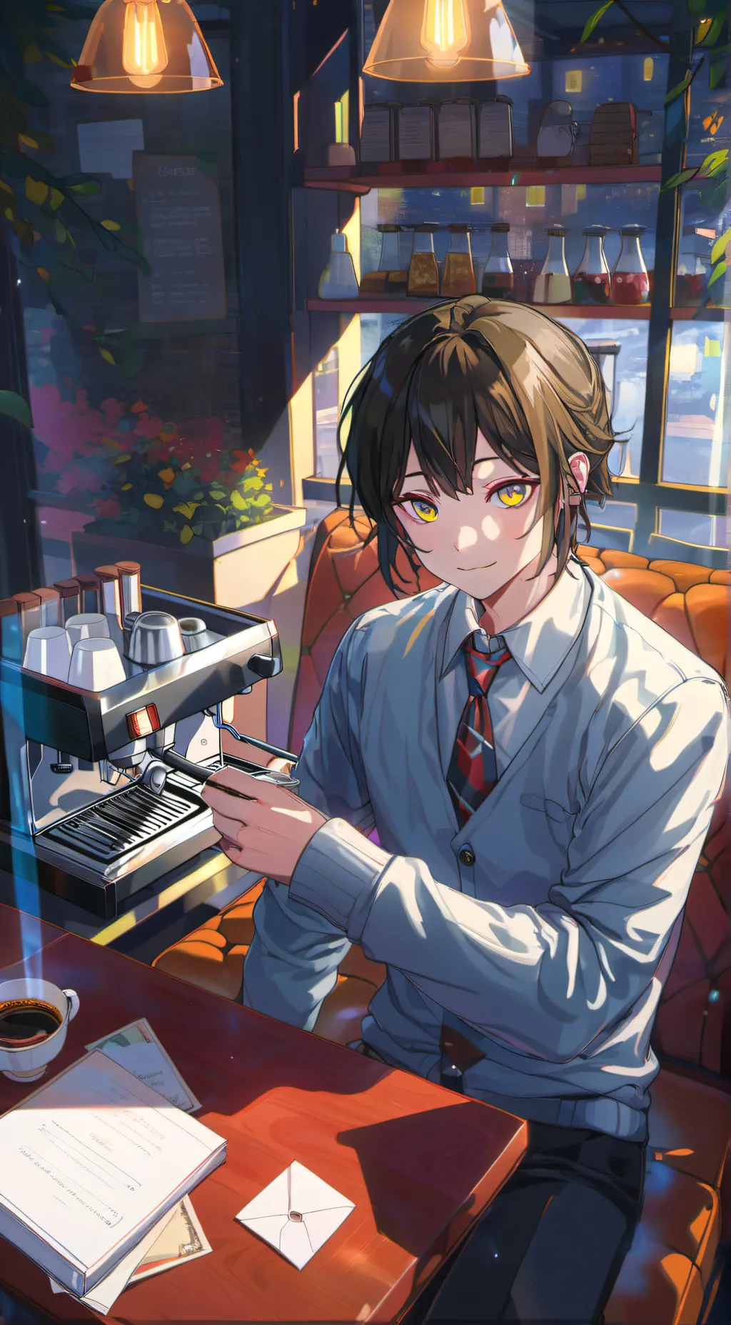 ai character: Zack background