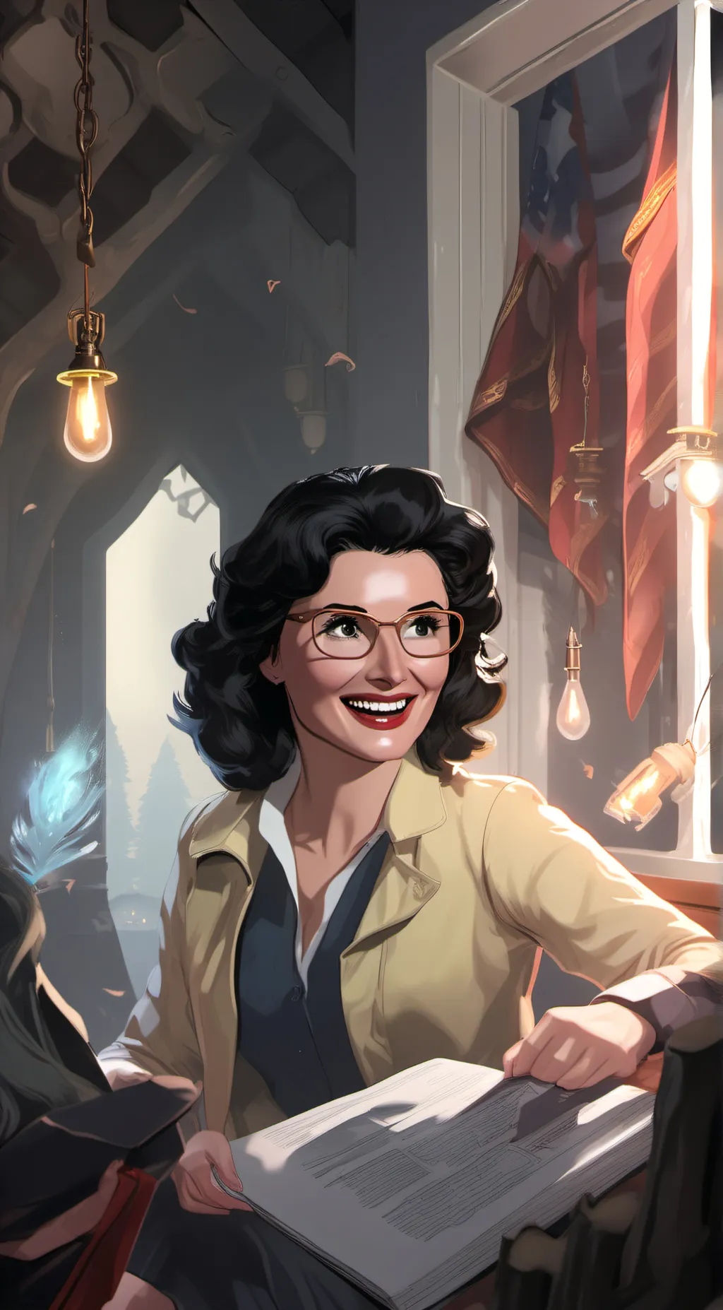 ai character: Linda belcher background