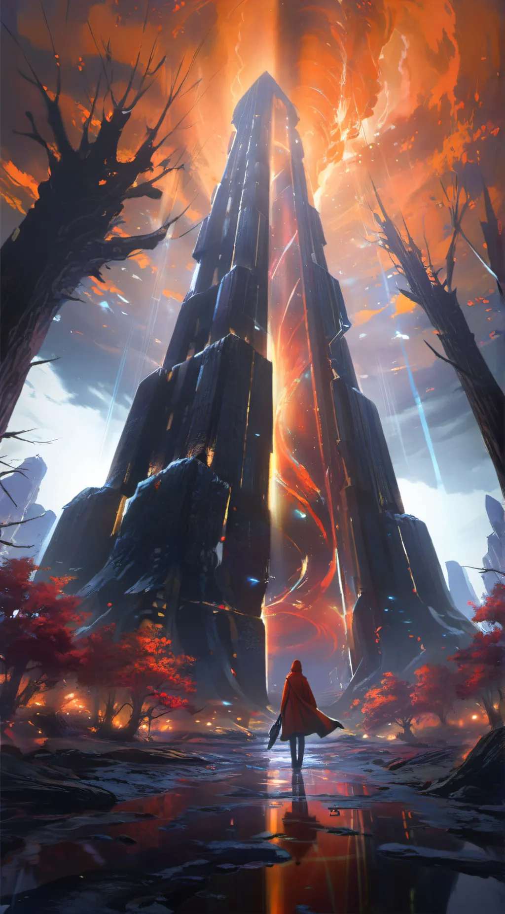 ai character: Eternal Cylinder background