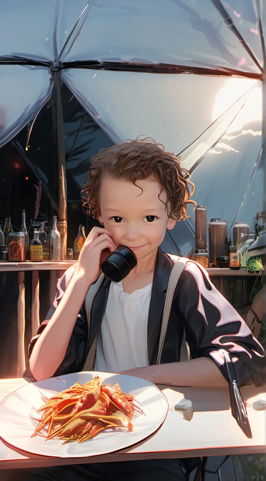 ai character: Travis background