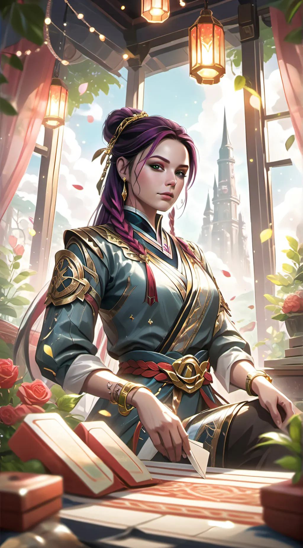 ai character: Shu Li Yen background
