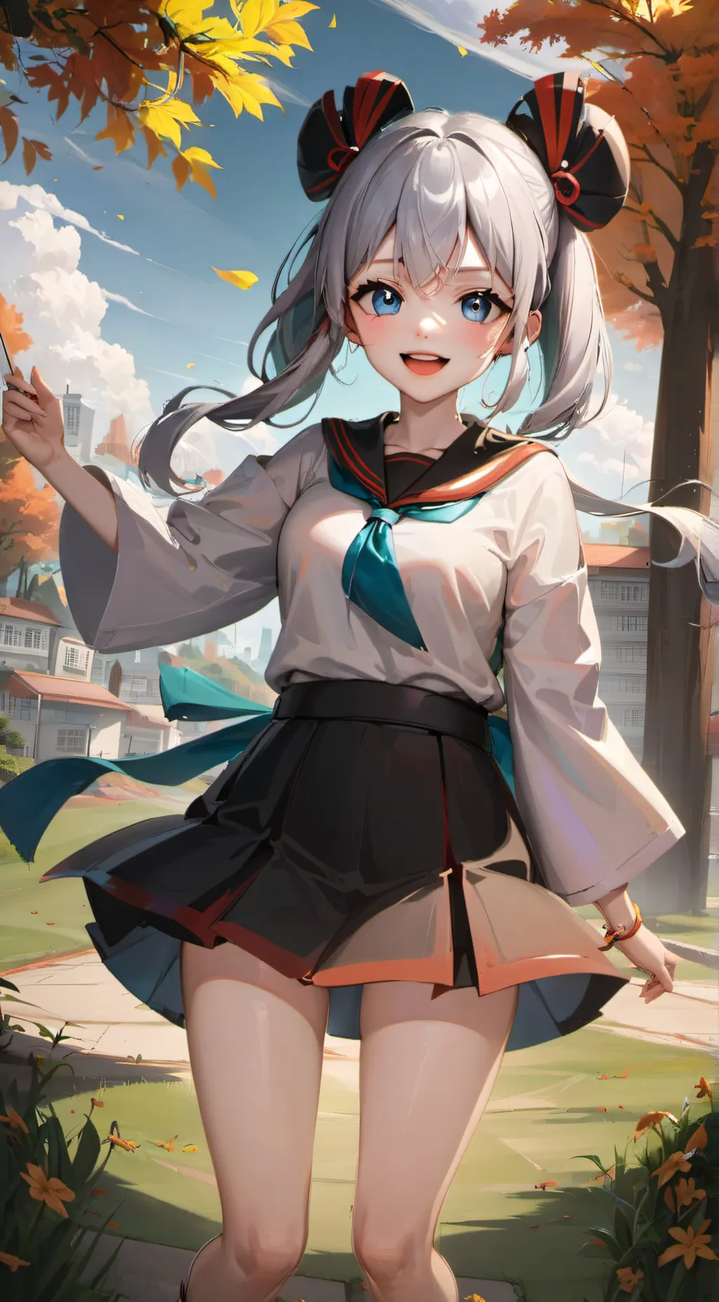 ai character: Ashley background