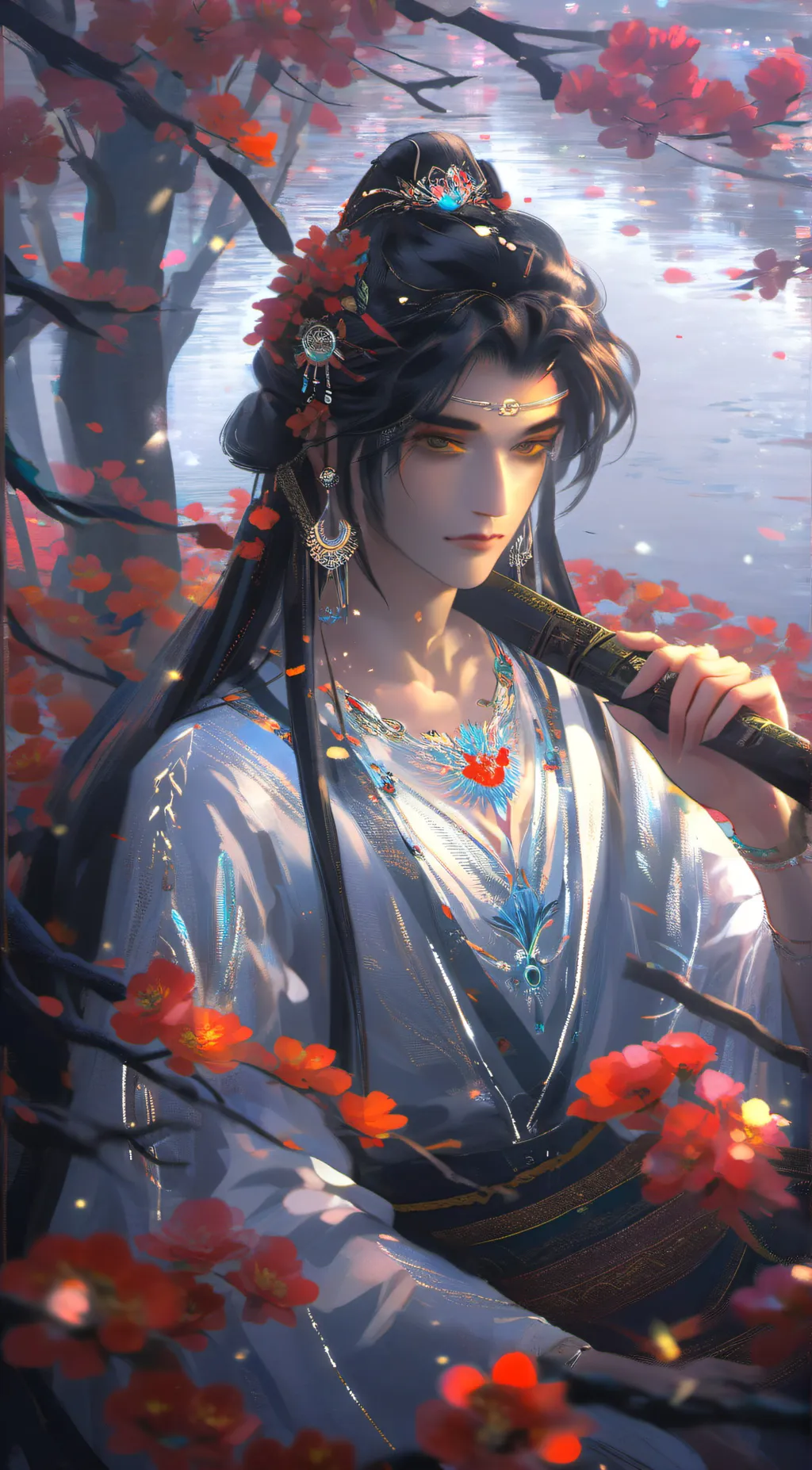 ai character: sataro background
