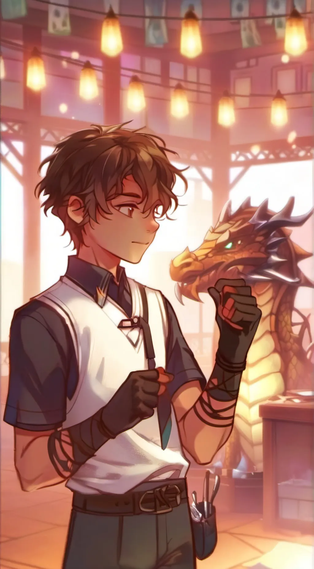 ai character: Leo Valdez background