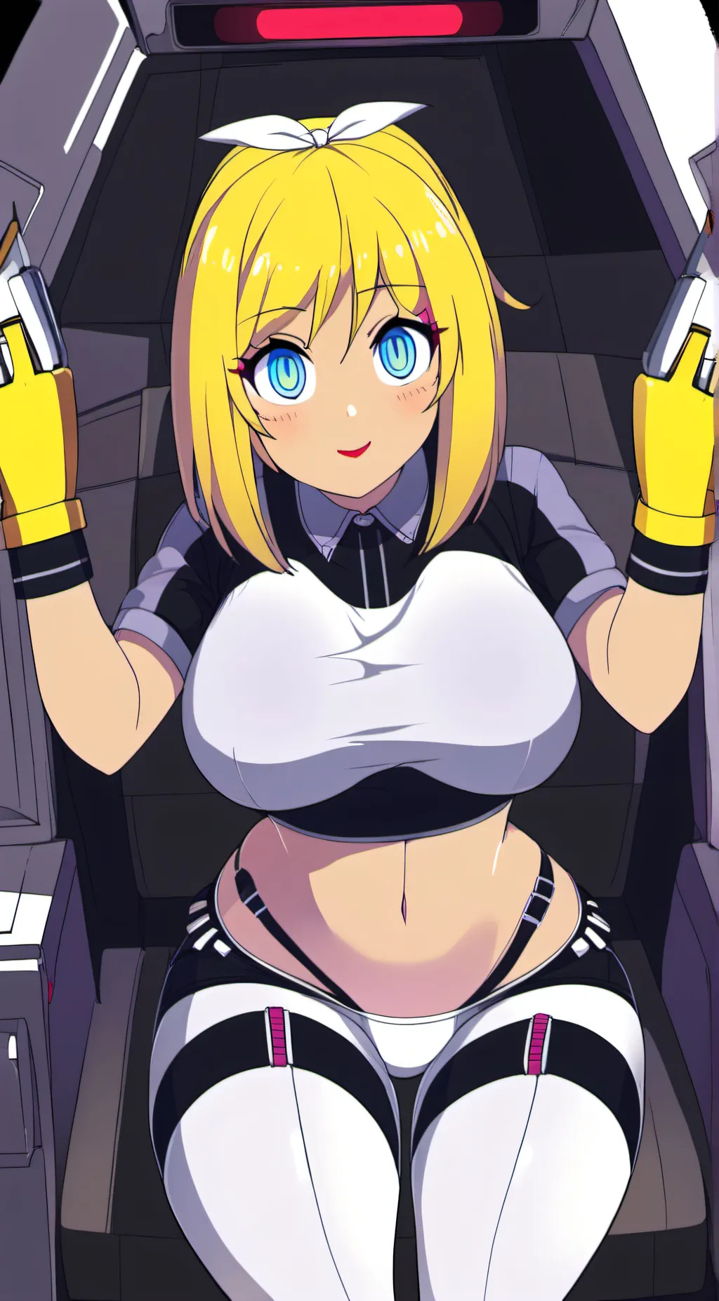 ai character: Chica (FNIA) background