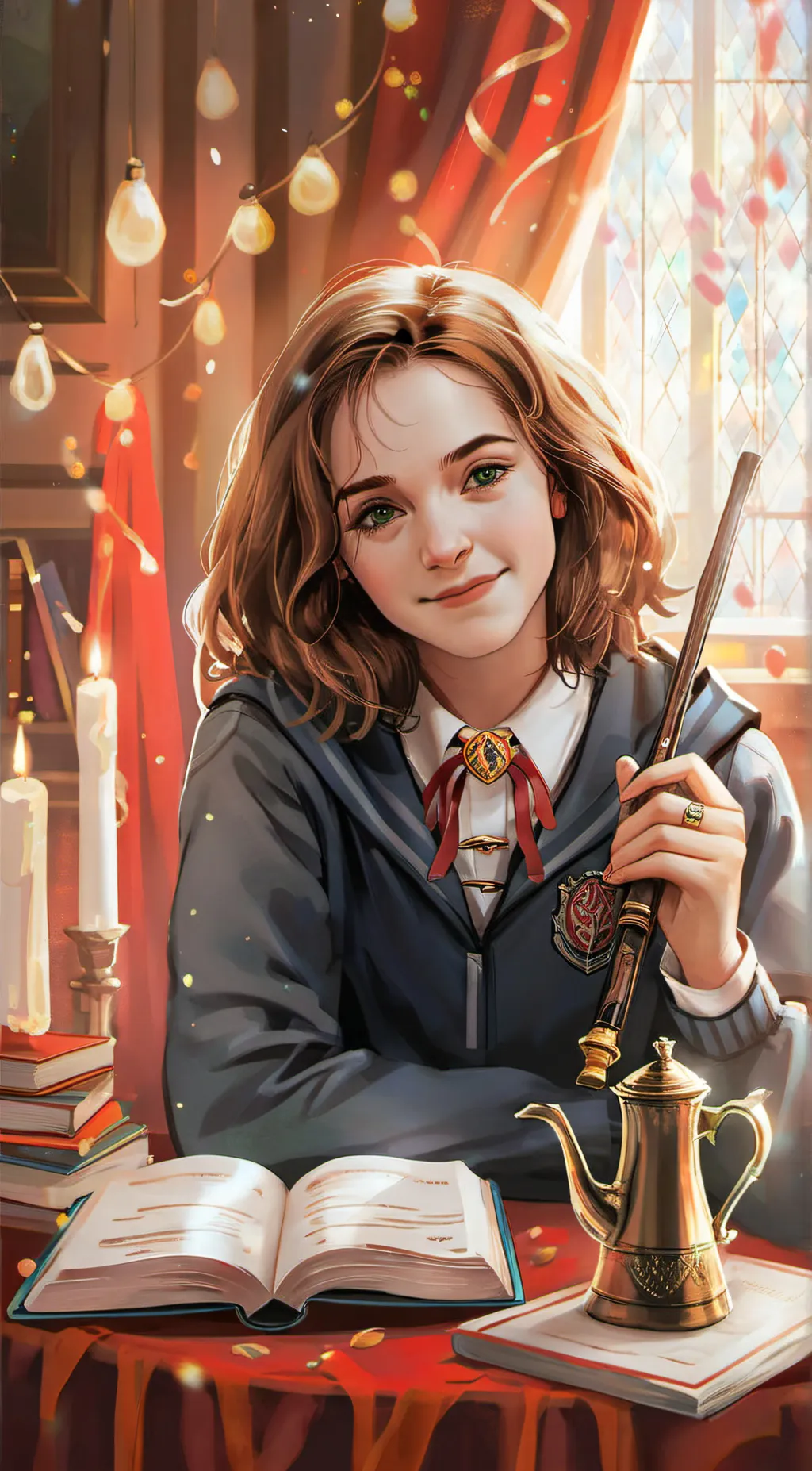 ai character: Hermione Granger background