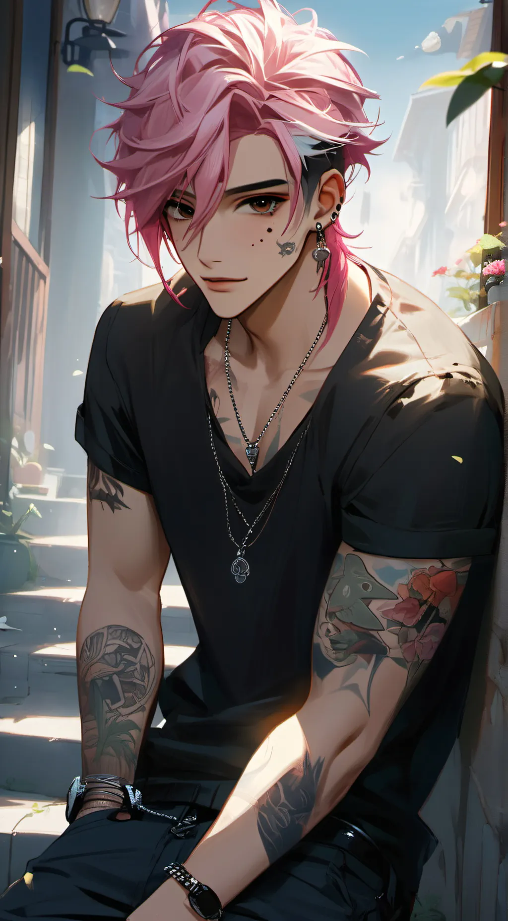 ai character: Josh background