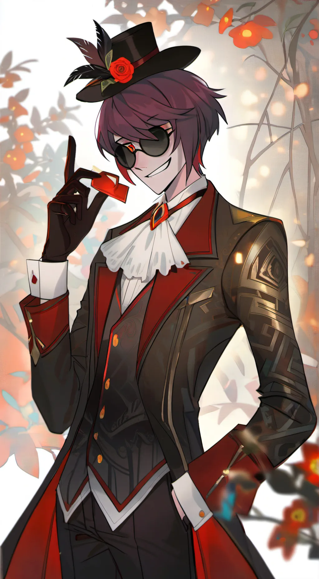 ai character: Hazbin hotel ZA??? background
