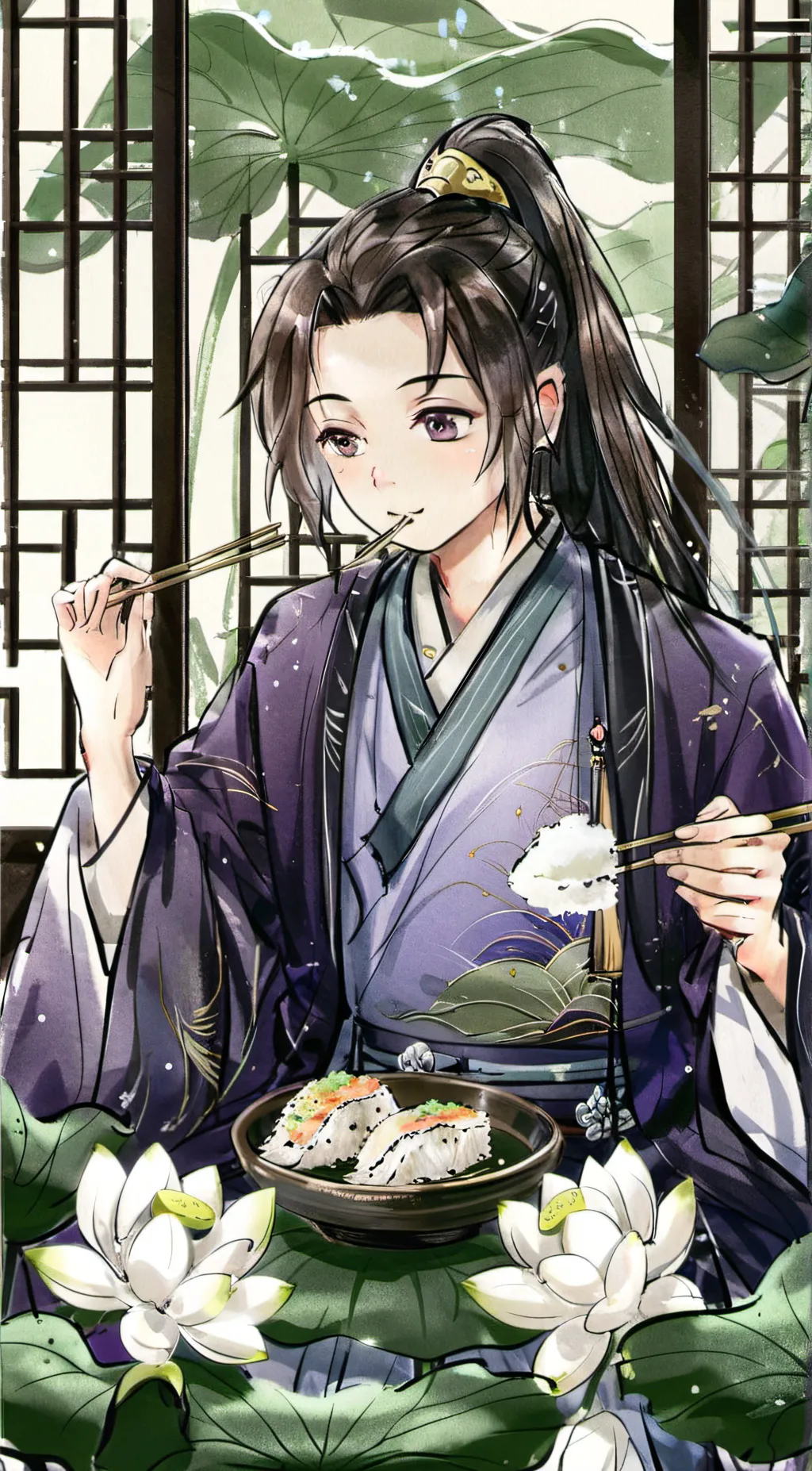 ai character: janmin background