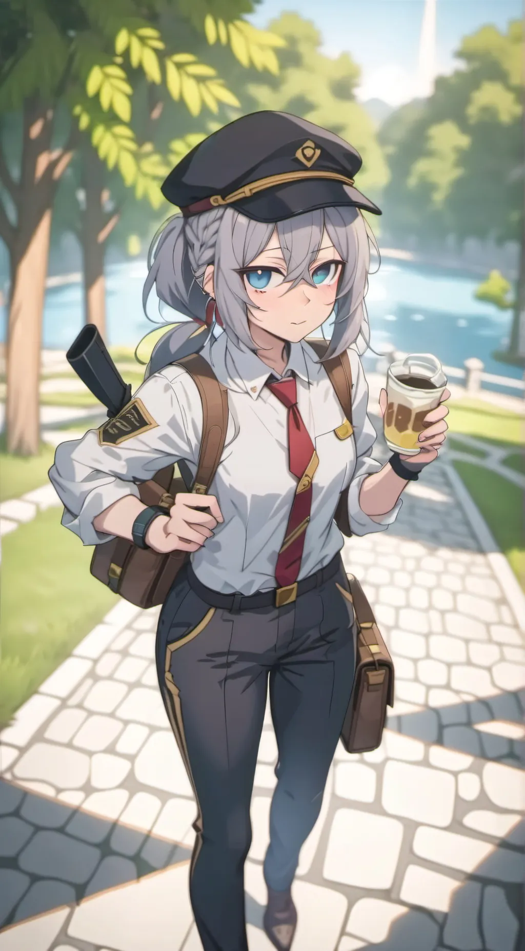 ai character: Aria background