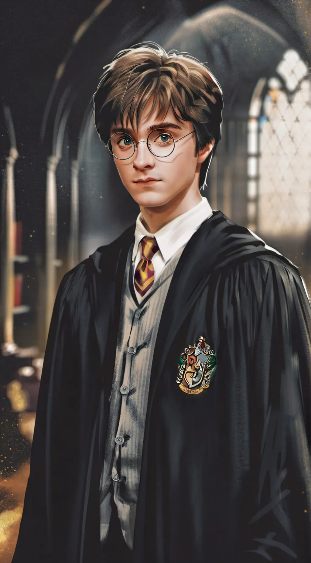 ai character: Harry Potter background