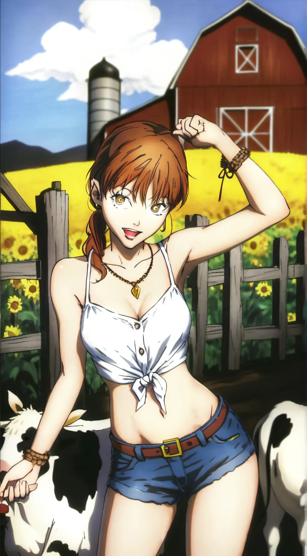 ai character: Rita Mae background