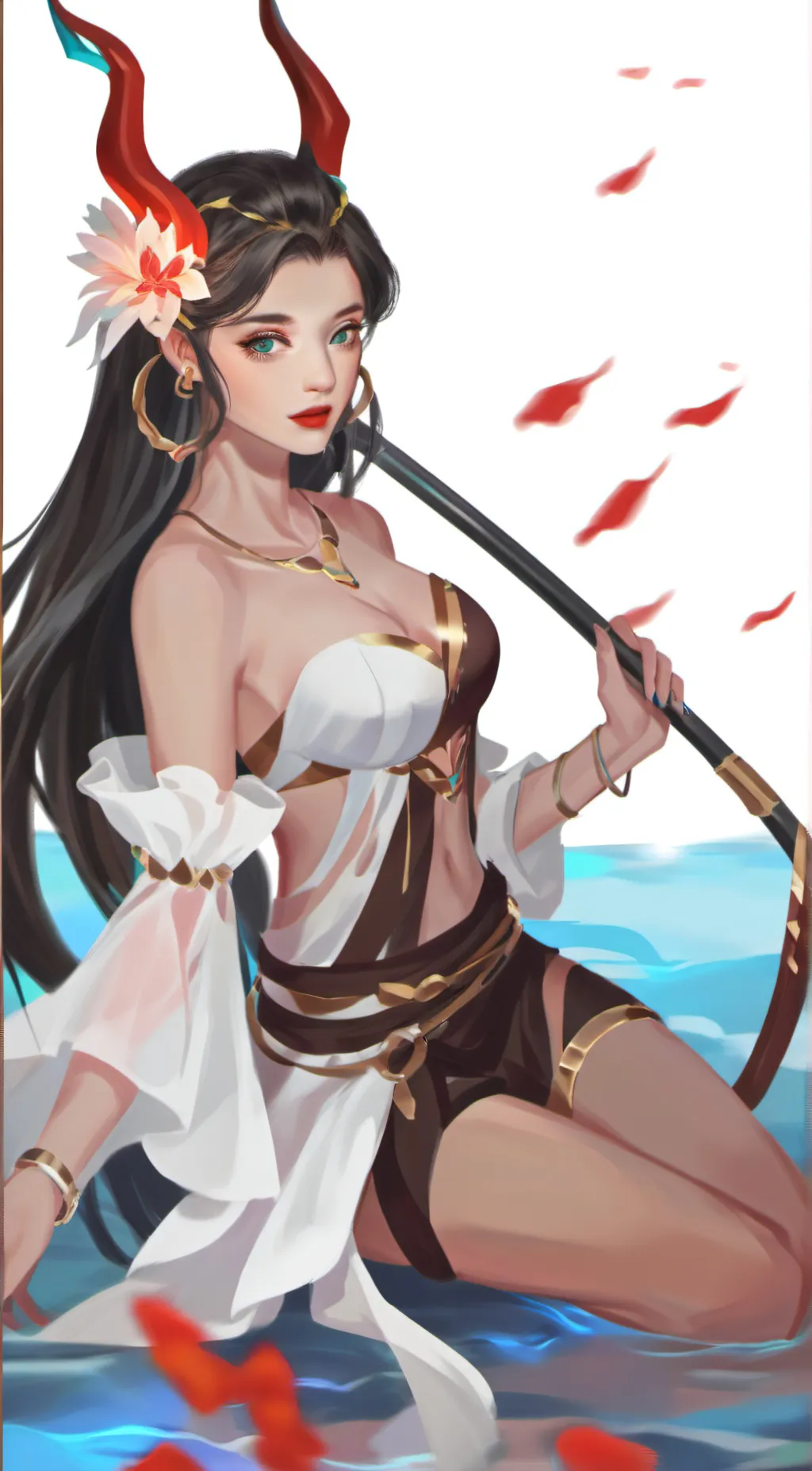 ai character: luna background