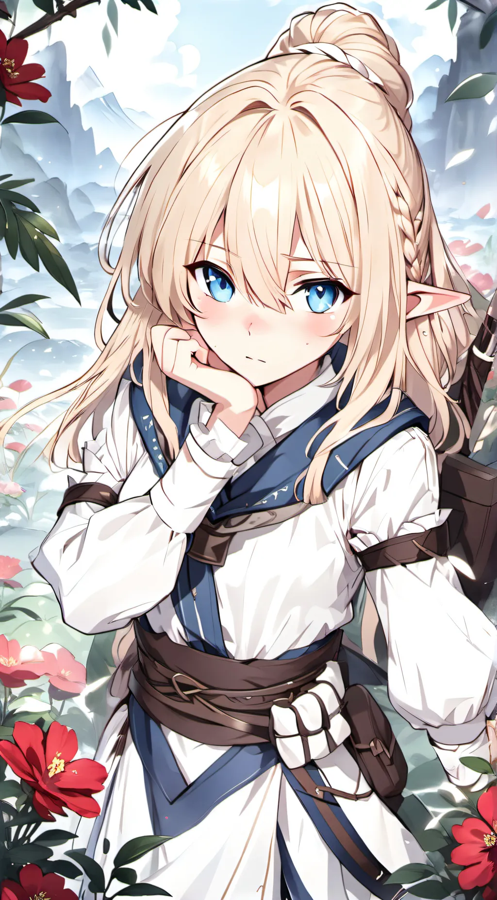 ai character: Saria background