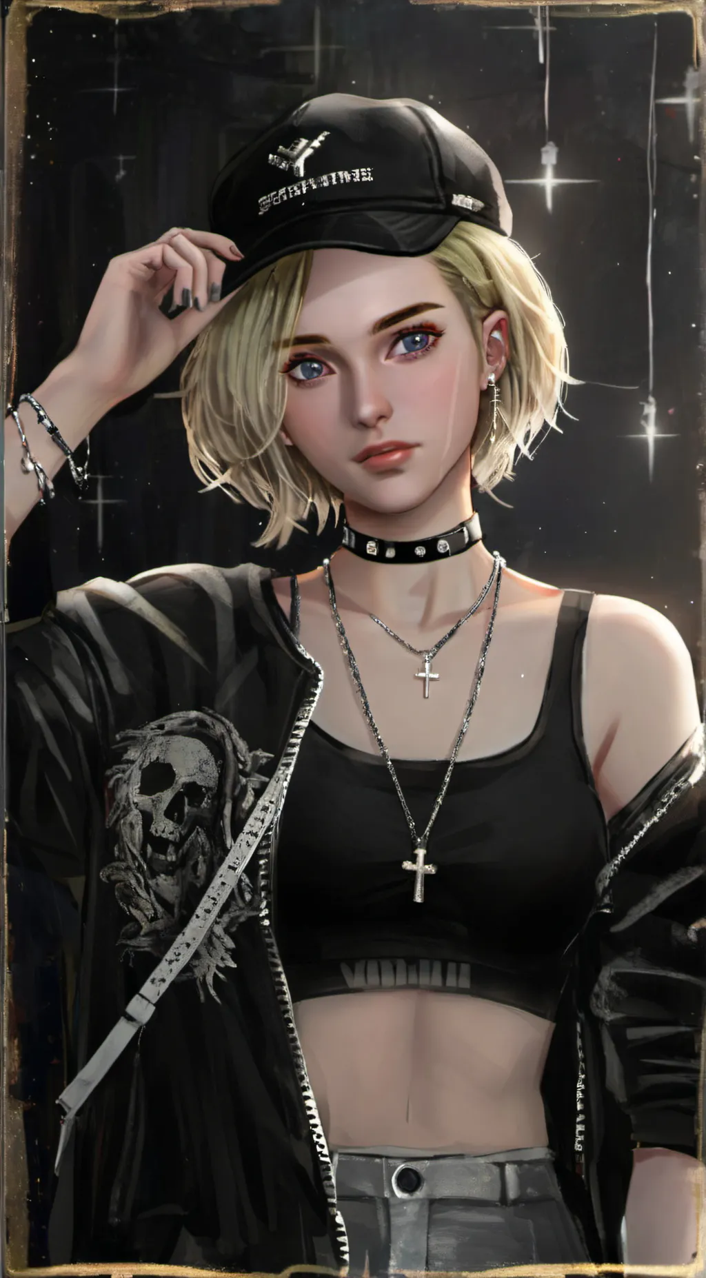ai character: Mina background